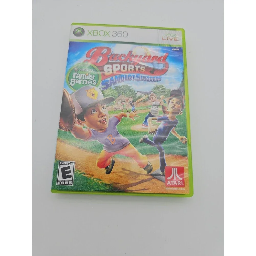 Backyard Sports: Sandlot Sluggers (Microsoft Xbox 360, 2010)